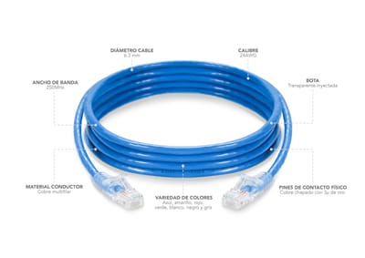 PATCH CORD OPTRONICS CAT6