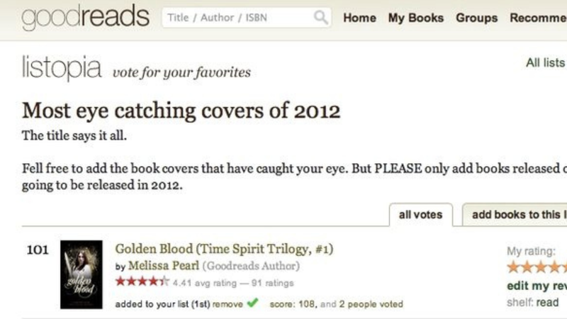 Goodreads Authority Placement