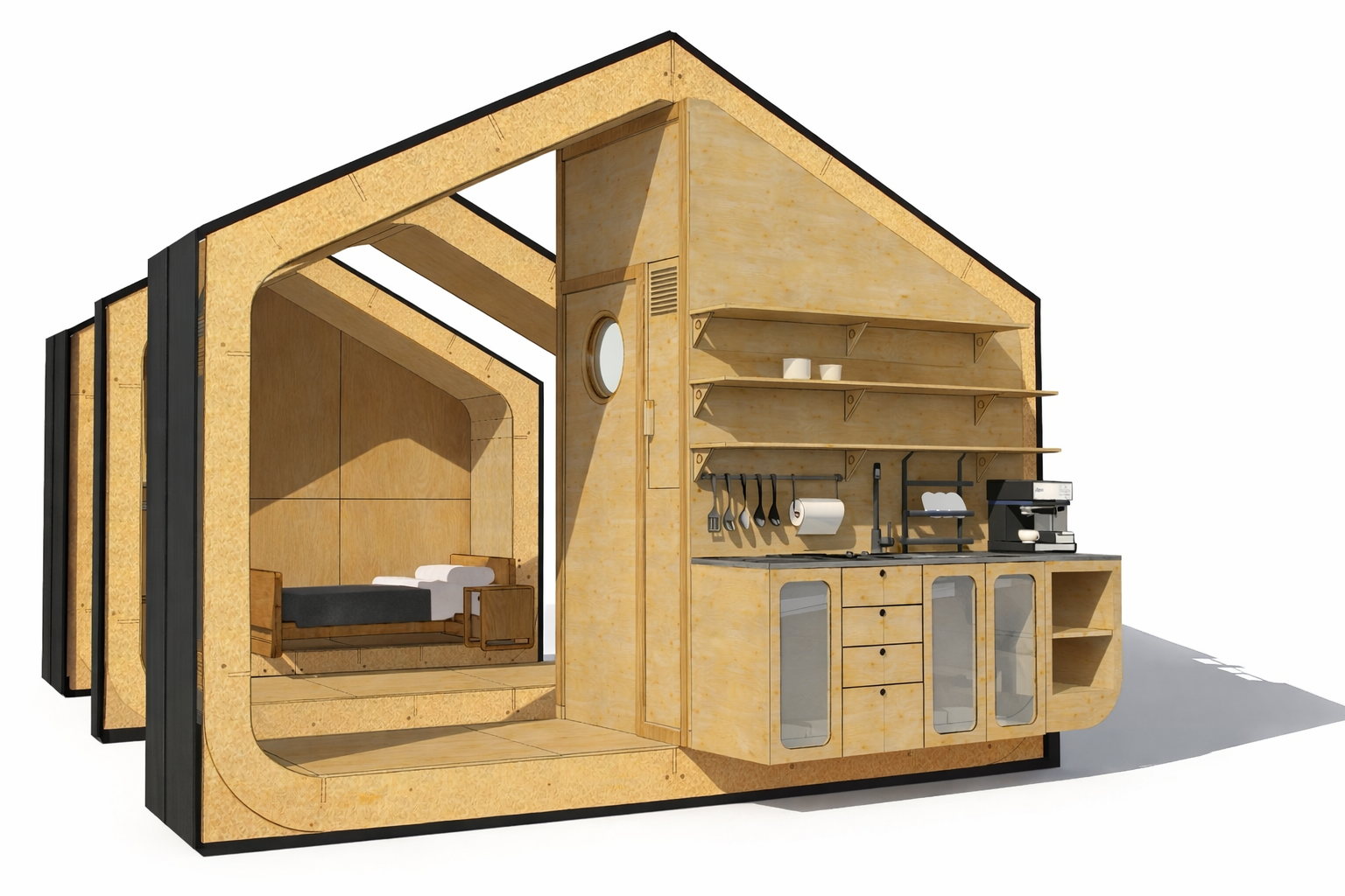 Module Type #3 KITTCHEN + BATHROOM
