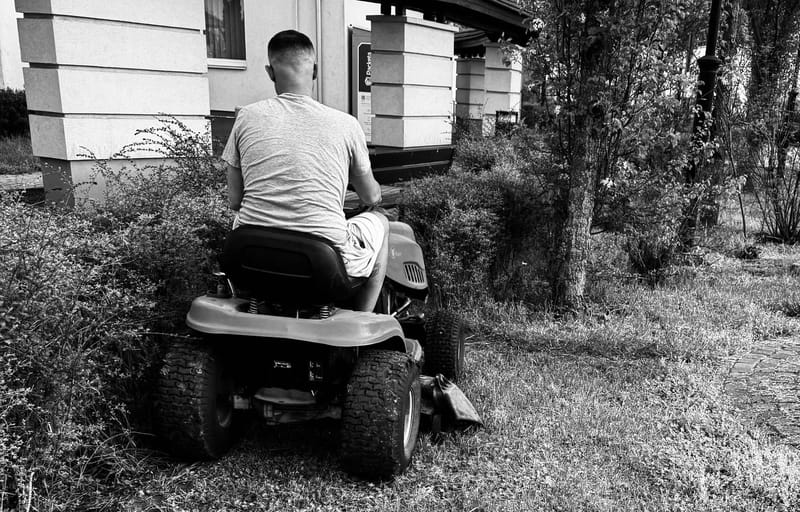 Gépi erővel történő parkgondozás