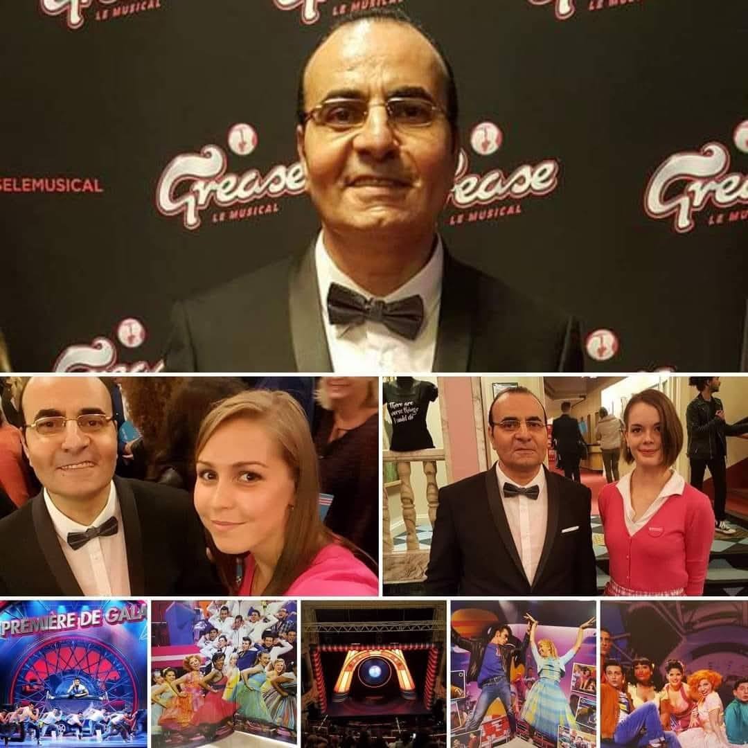ذكريات العرض المسرحى الفرنسى ( جريس )