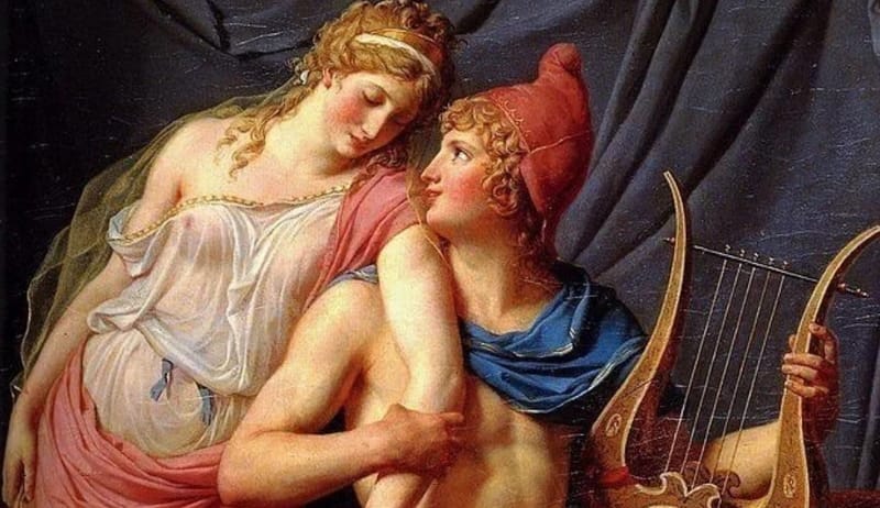 باريس وهيلين أشهر قصص الحب اليونانية