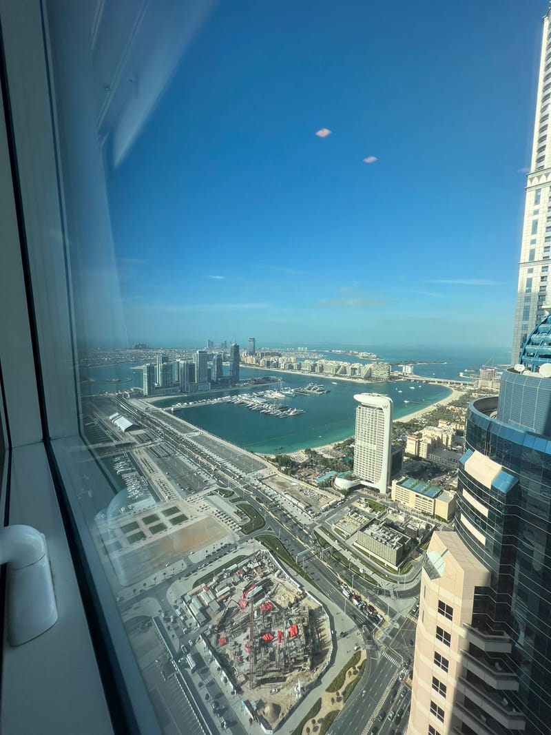 Dubai Marina 1-Bedroom Sea View Apartment for Rent