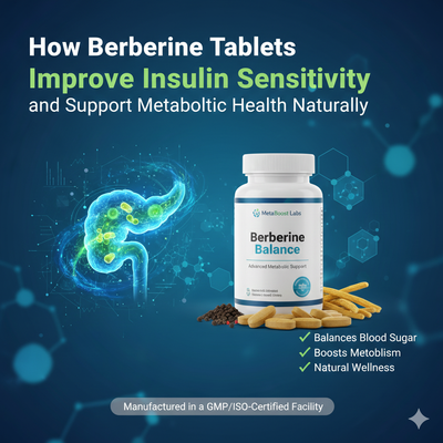 How Berberine Tablets Improve Insulin Sensitivity and Support Metabolic Health Naturally