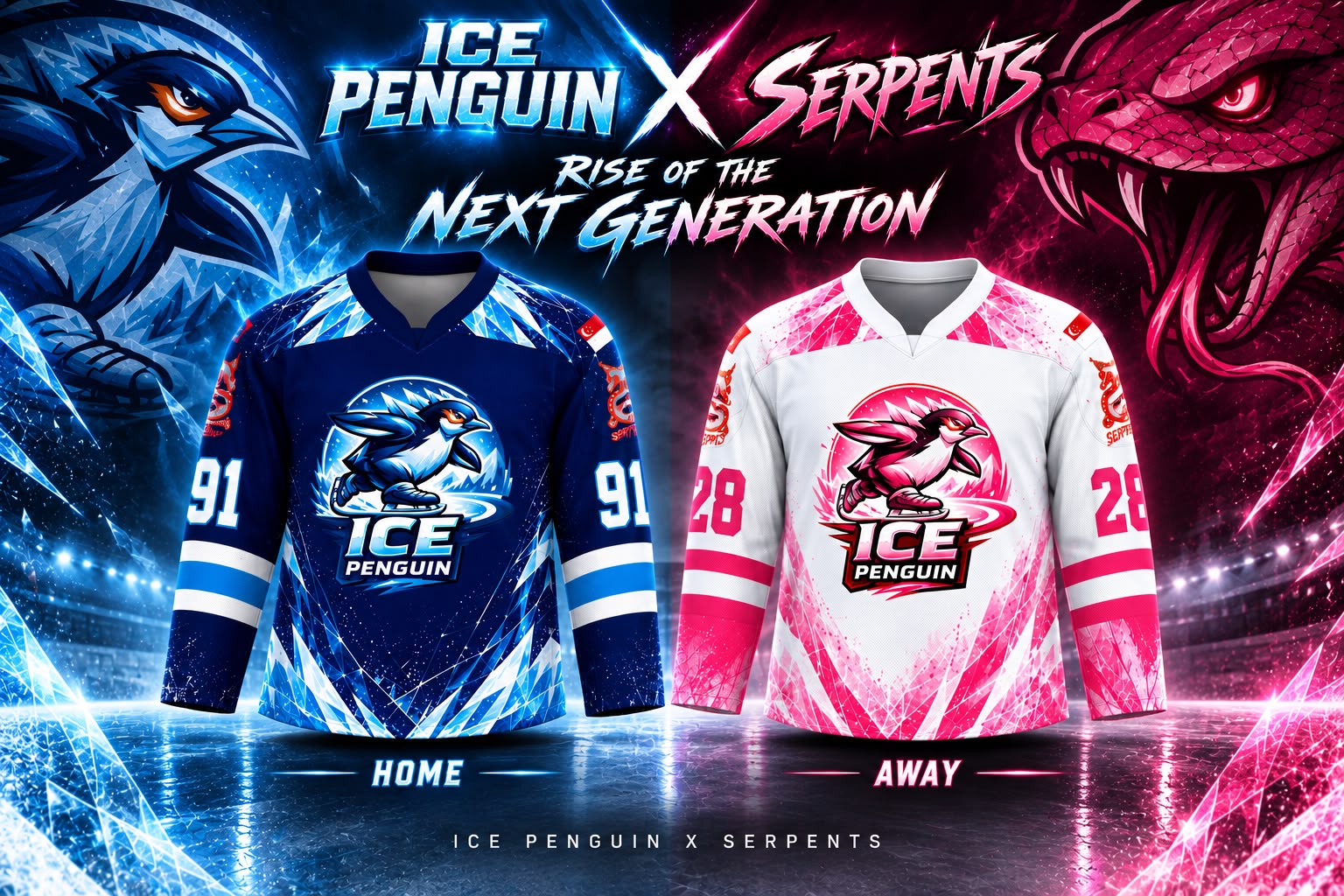 Ice Penguin and Serpents Join Forces for Land of Smiles Cup 2026