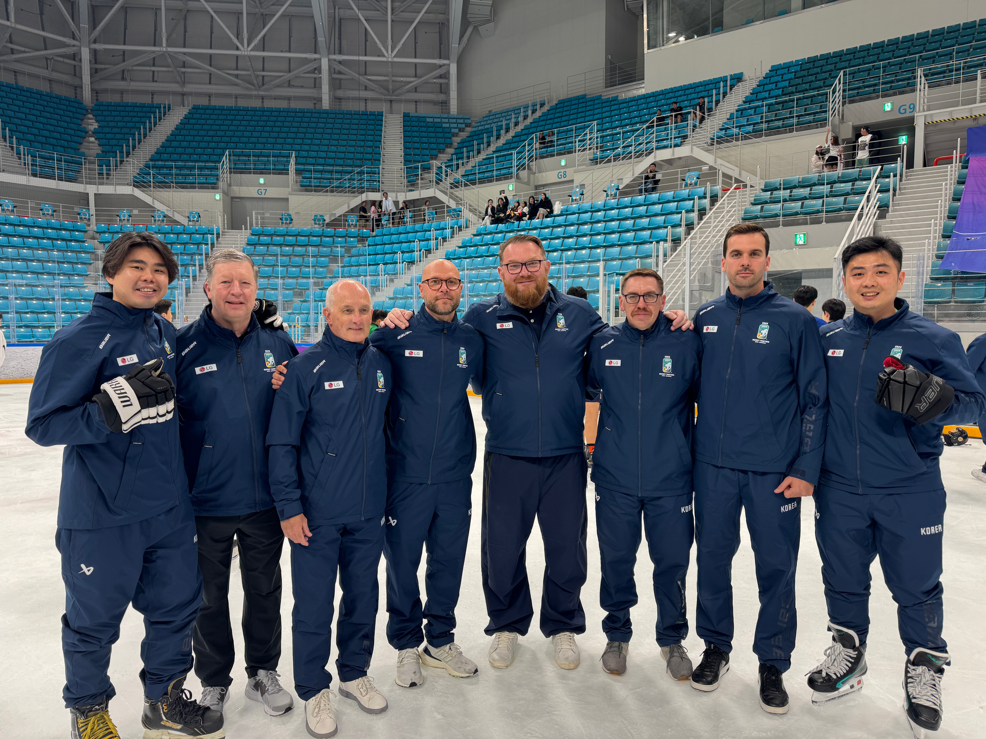 Ice Penguin Head Coach Iggi Attends Hockey Together Development Camp in Seoul