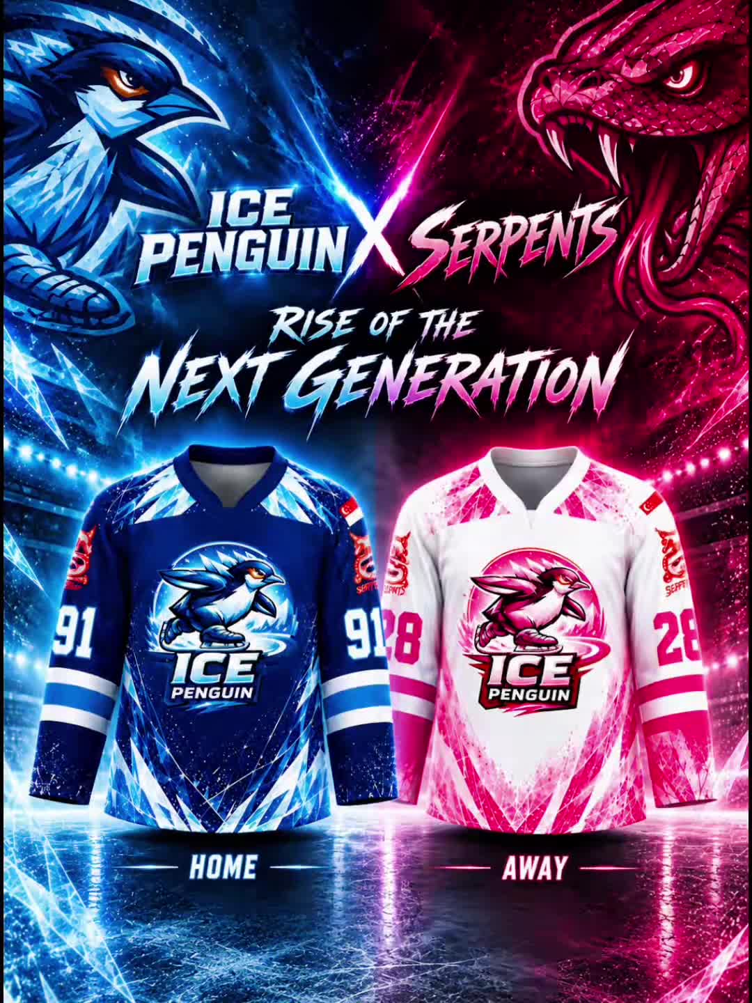 ICE PENGUIN X SERPENTS thumbnail