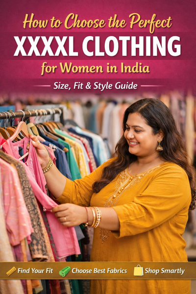 How to Choose the Perfect XXXXXL Clothing for Women in India
