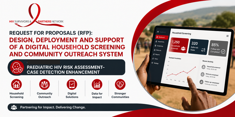 RFP: Development and Deployment of a Community Outreach & HIV Screening Digital Tool