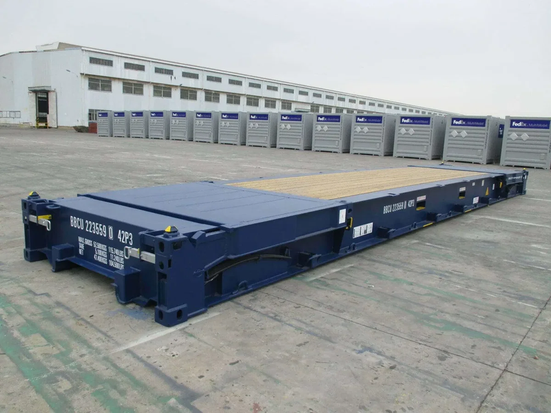 40ft flat rack container for sale Canada - Hydro