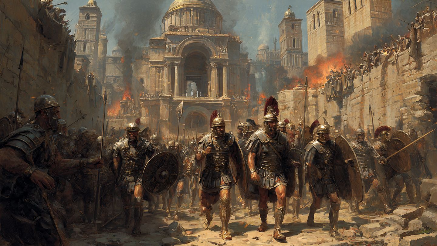 70 - Tito destrói Jerusalém