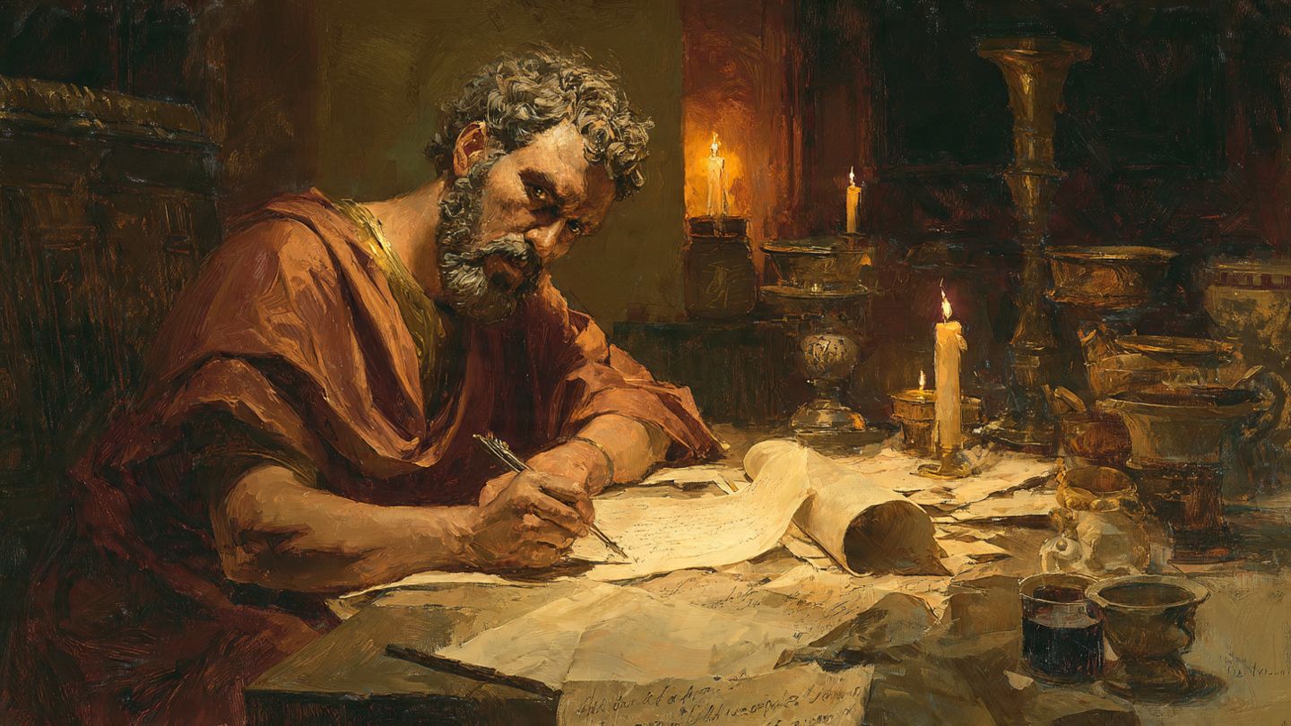 c. 150 - Justino Mártir escreve sua Apologia