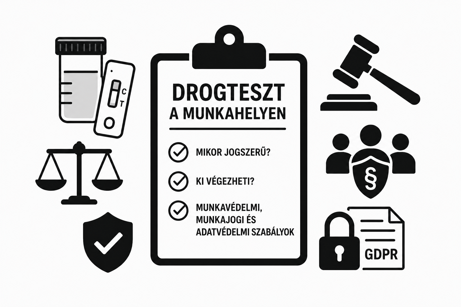 Drogteszt a munkahelyen – Mikor jogszerű és ki végezheti?