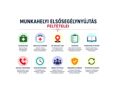 Elsősegélynyújtás a munkahelyen – Mit kell biztosítania a munkáltatónak?