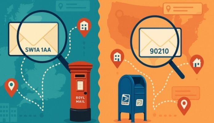 zip code vs postal code
