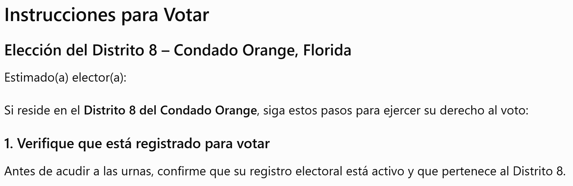 Verificar mi registro y lugar de votació