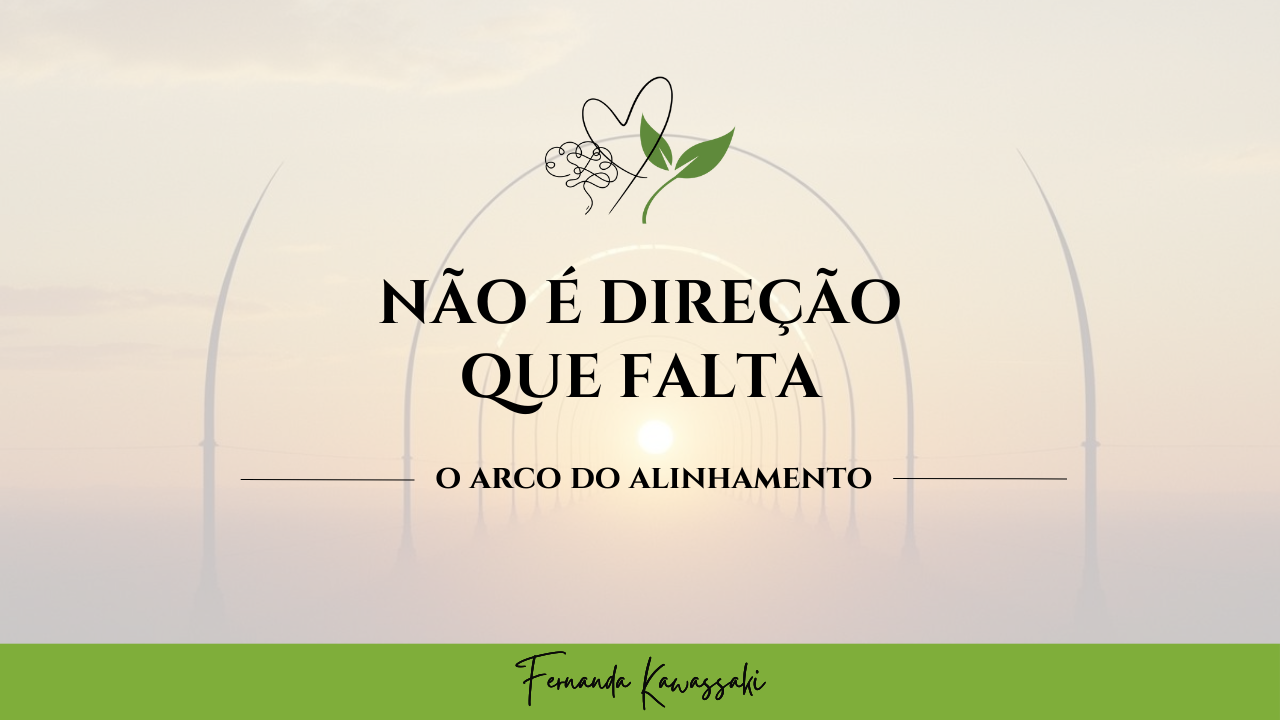 NÃO É DIREÇÃO QUE FALTA