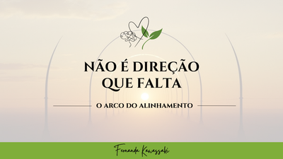 NÃO É DIREÇÃO QUE FALTA