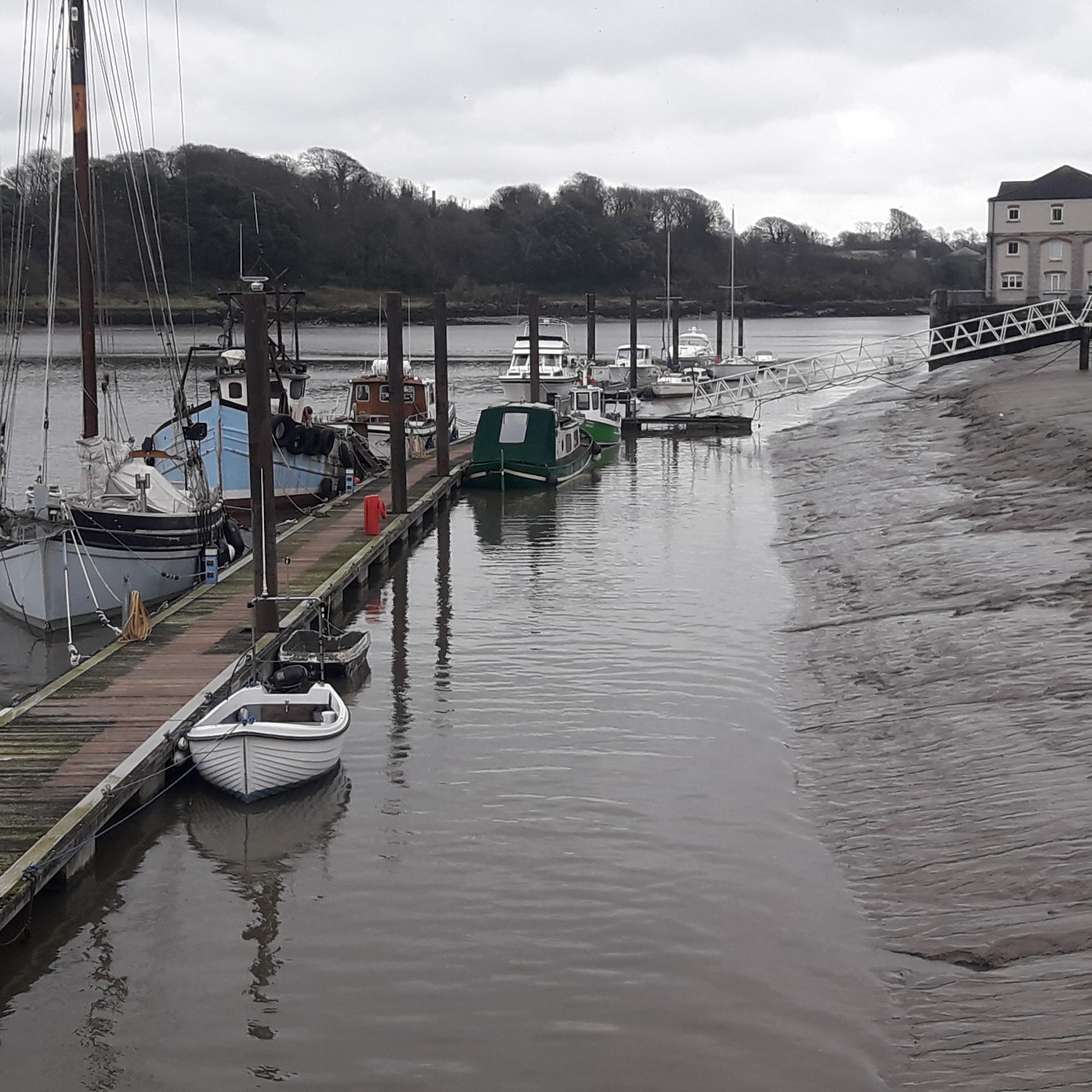 2019 01 21st River Suir Waterford silting up