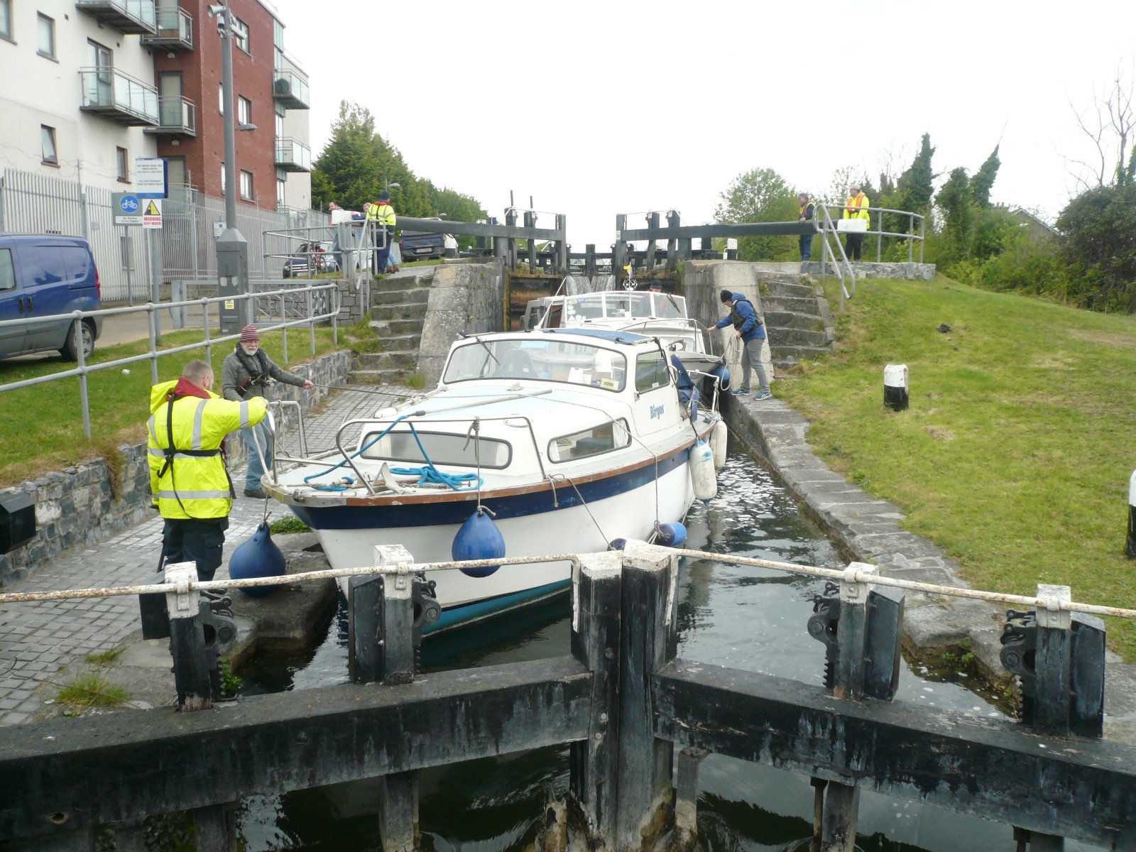 2017 05 Grand Canal Dublin rally at Blackhorse lock 3