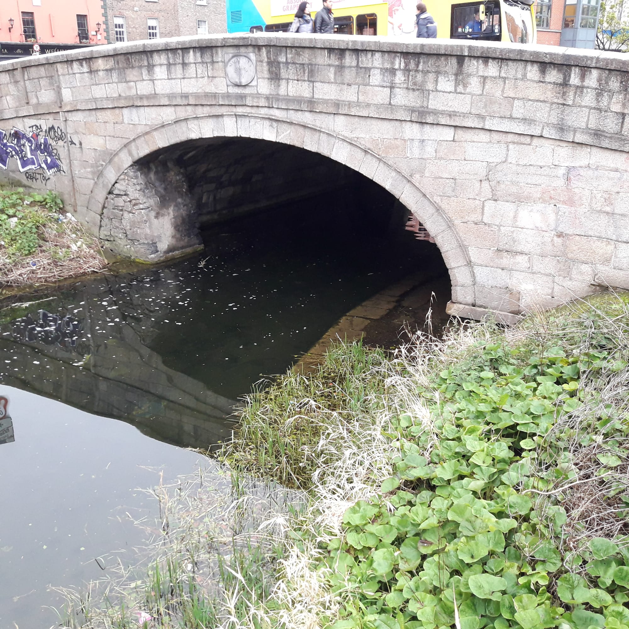2019 04 29th Grand Canal Dublin Baggot Street towpath gone