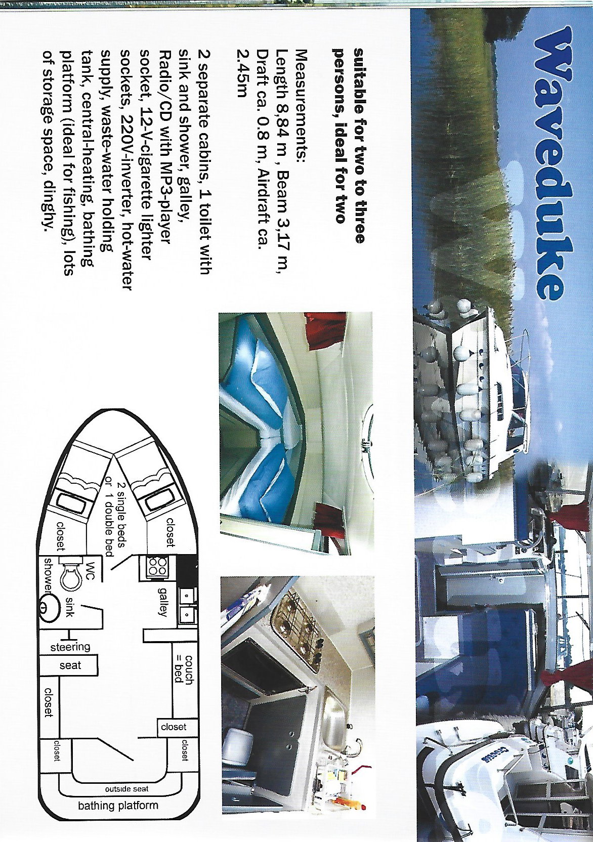 2013 Waveline Cruisers Lough Ree Glasson brochure