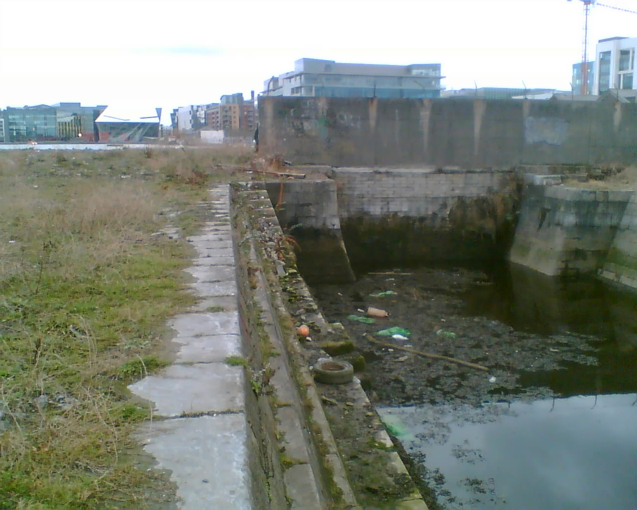 2011 05 Grand Canal Basin dry dock Ringsend Dublin 4