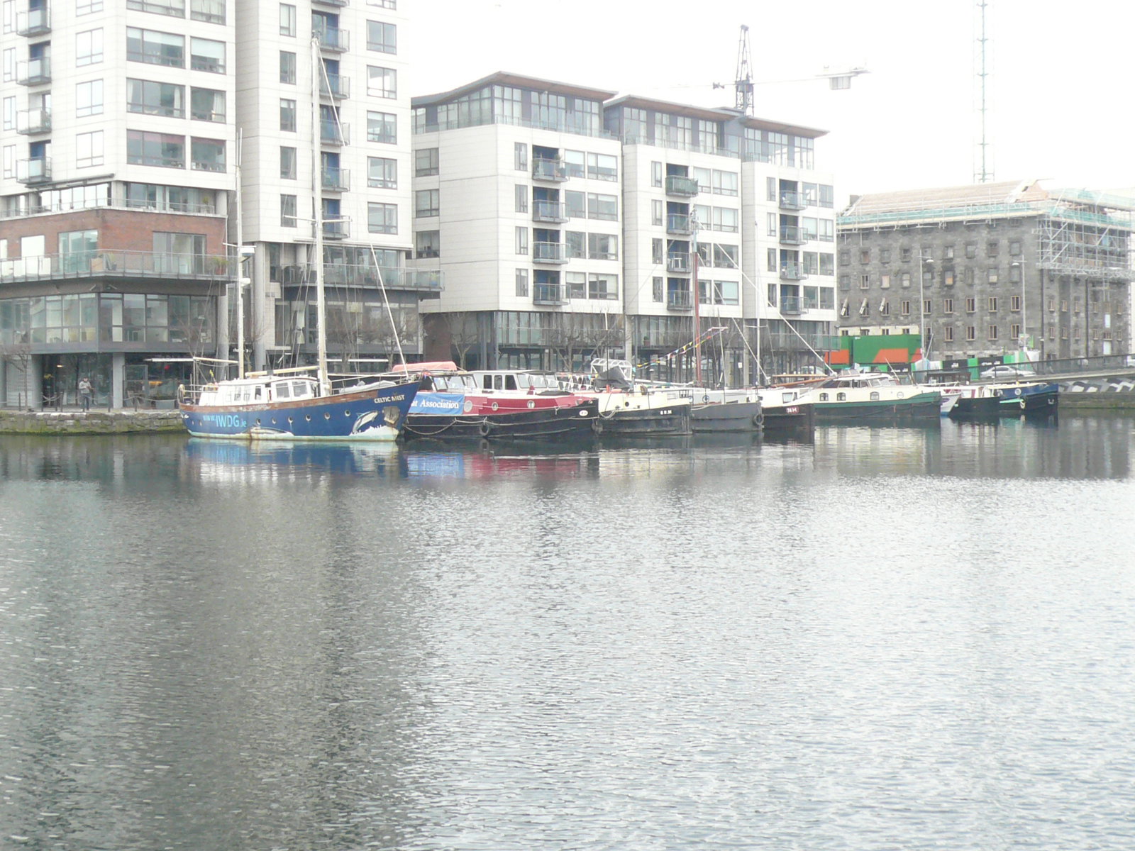 2017 12 Grand Canal Dublin outer basin rally fleet