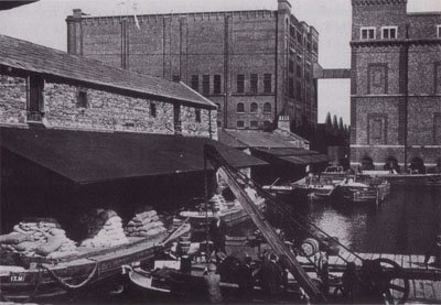 1940s Grand Canal Harbour Dublin James Gate