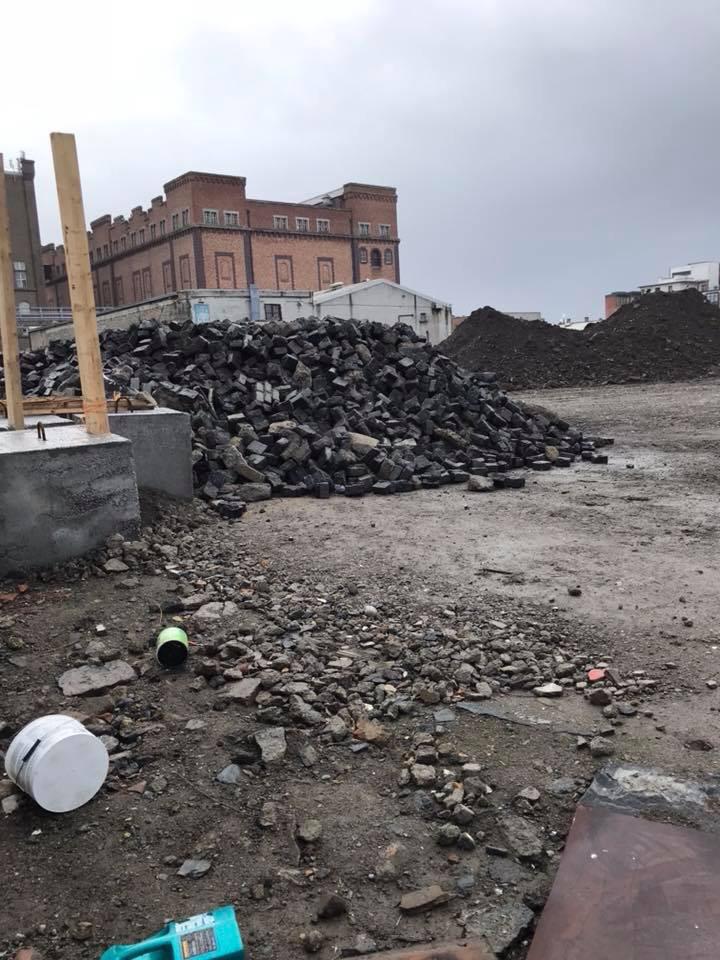 2018 09 05th Grand Canal Harbour Dublin 8 before infill