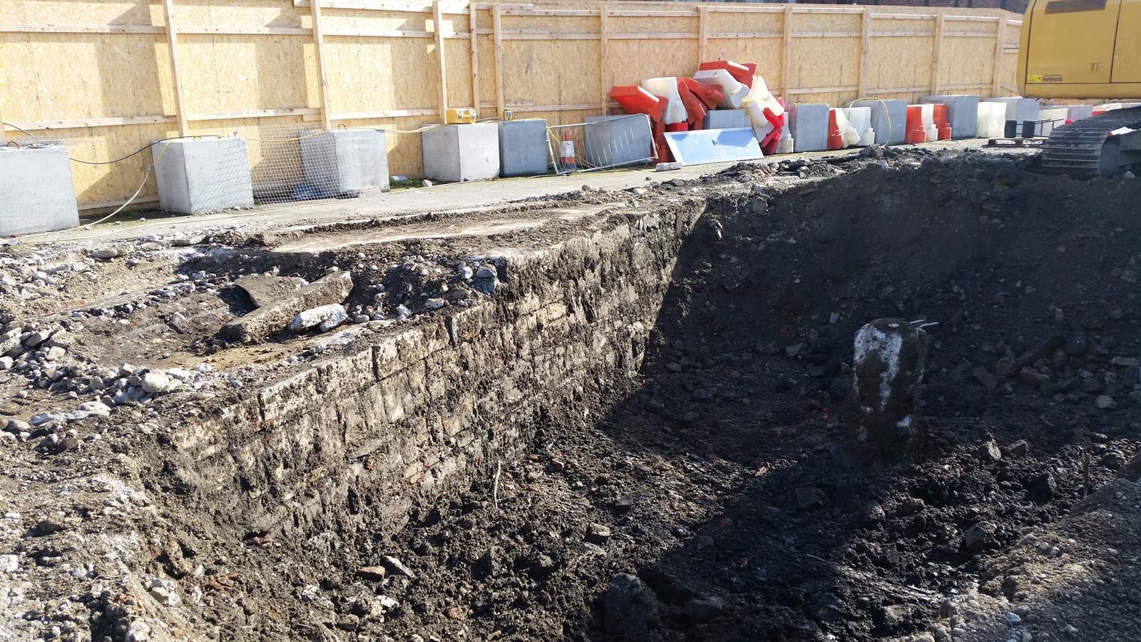 2018 09 05th Grand Canal Harbour Dublin 8 before infill