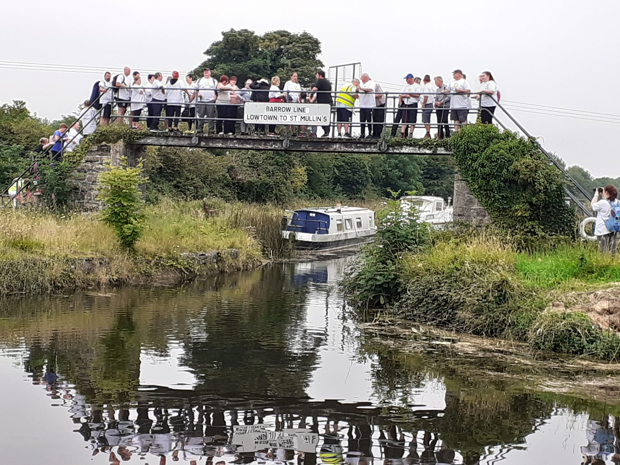 2019 08 25th Grand Canal  Lowtown pedestrian bridge