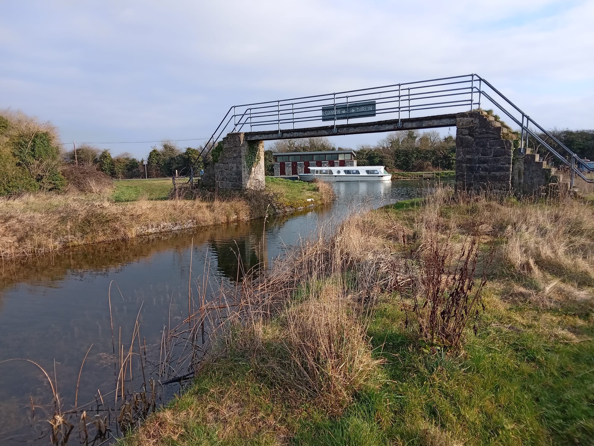 2023 02 13th Grand Canal Lowtown junction to River Barrow
