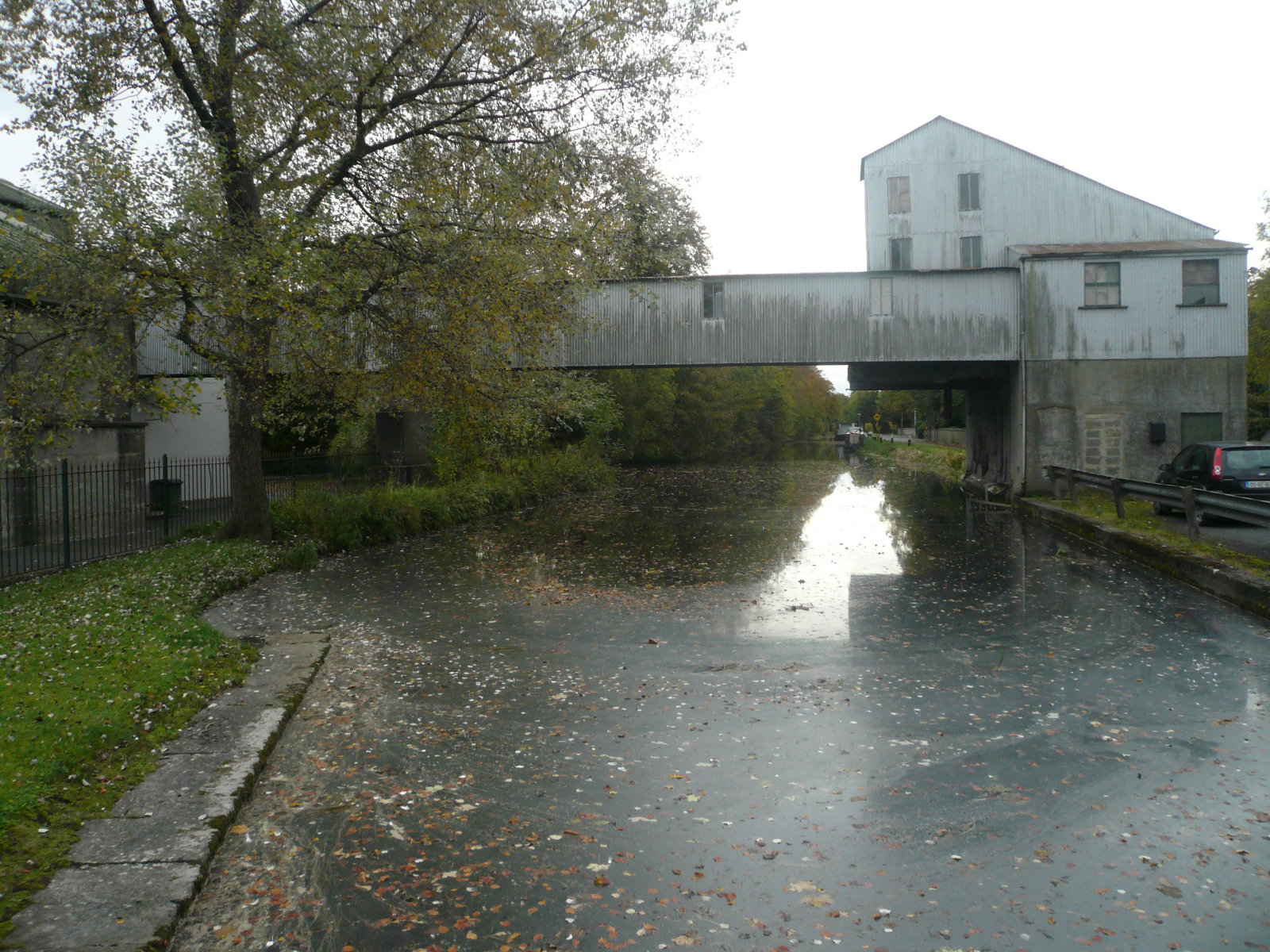 2016 09 Grand Canal Naas Line, Leinster Mills, Lock N2