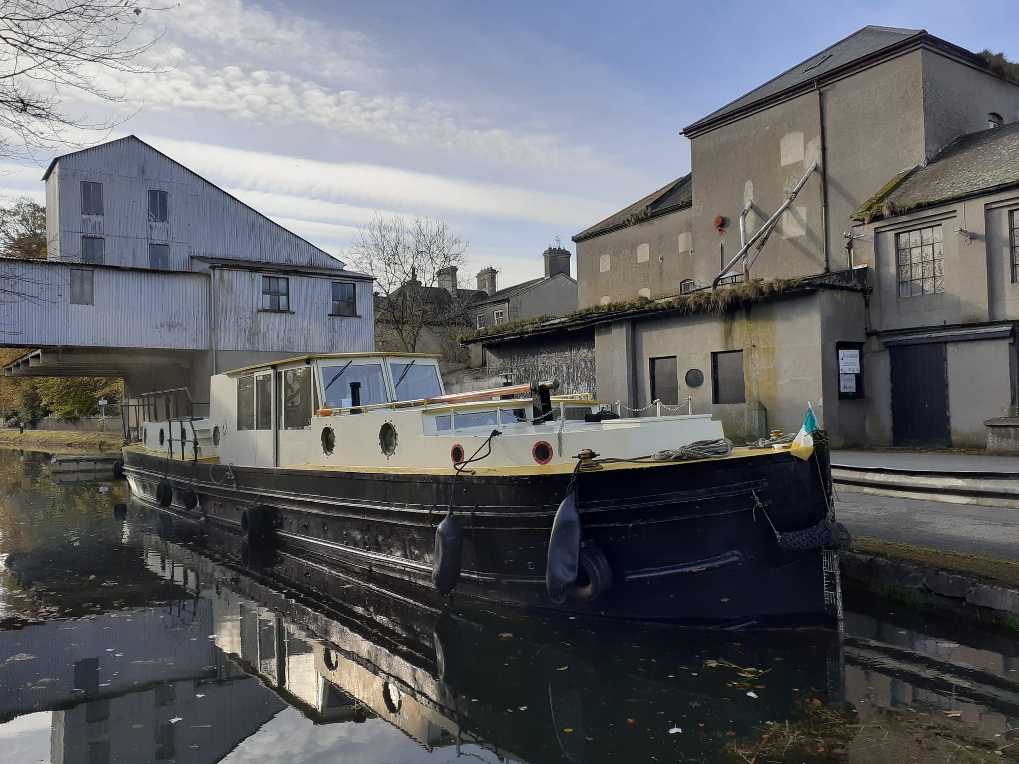 2019 10 28th Grand Canal Naas Line, IWAI rally, Royal Canal Float No.2 at Lock N2
