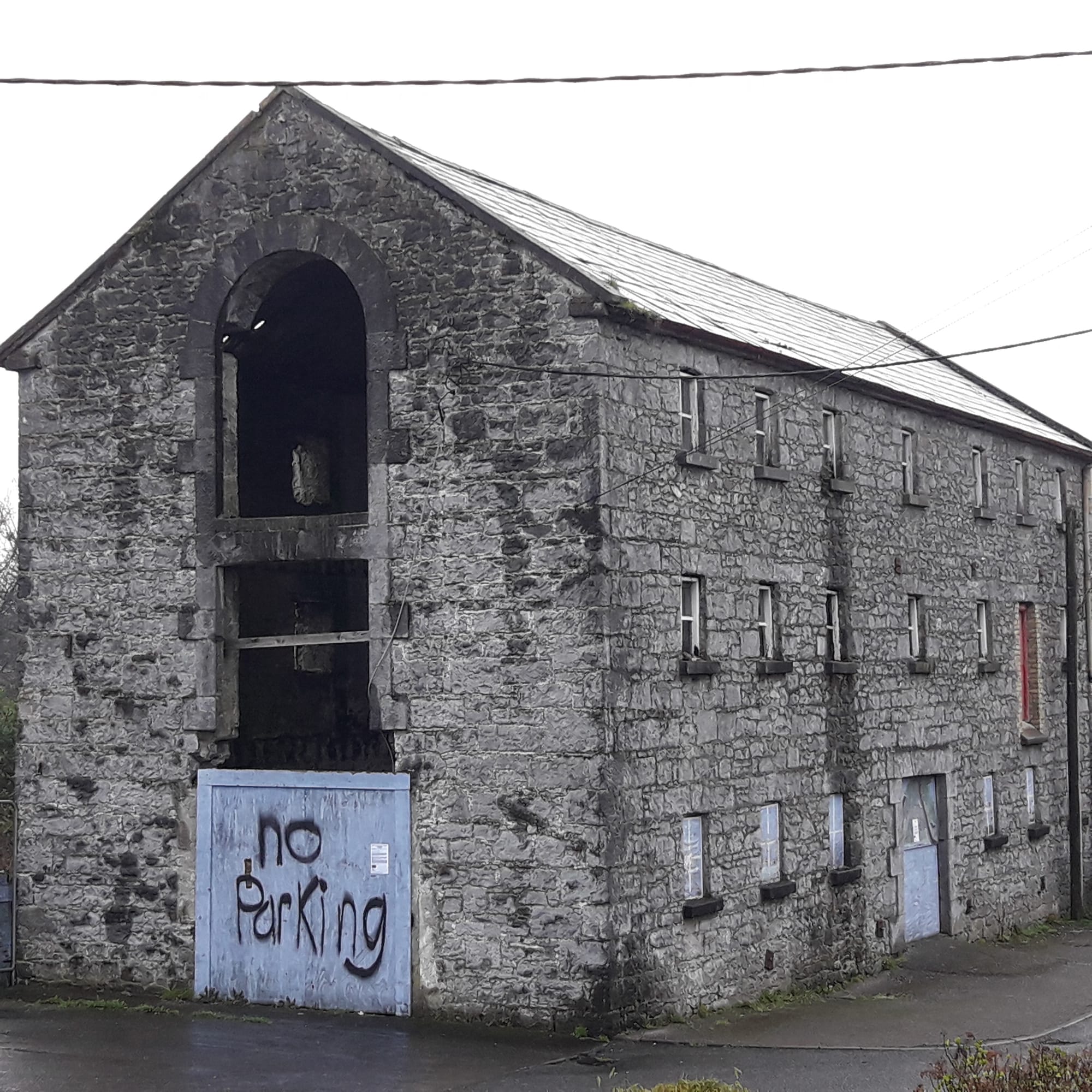 2019 03 03rd Grand Canal Ballinasloe Line, former canal warehouse