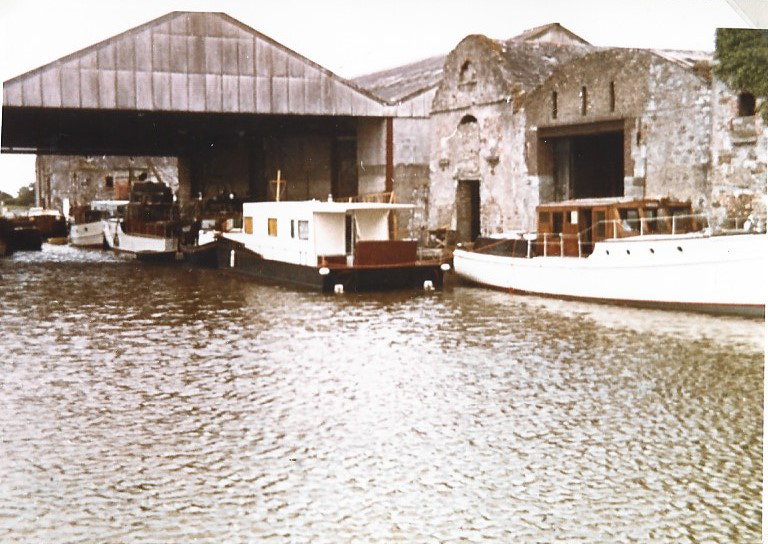 1963 Grand Canal Shannon Harbour sheds mv Cirrus for sale by GoBrienKennedy
