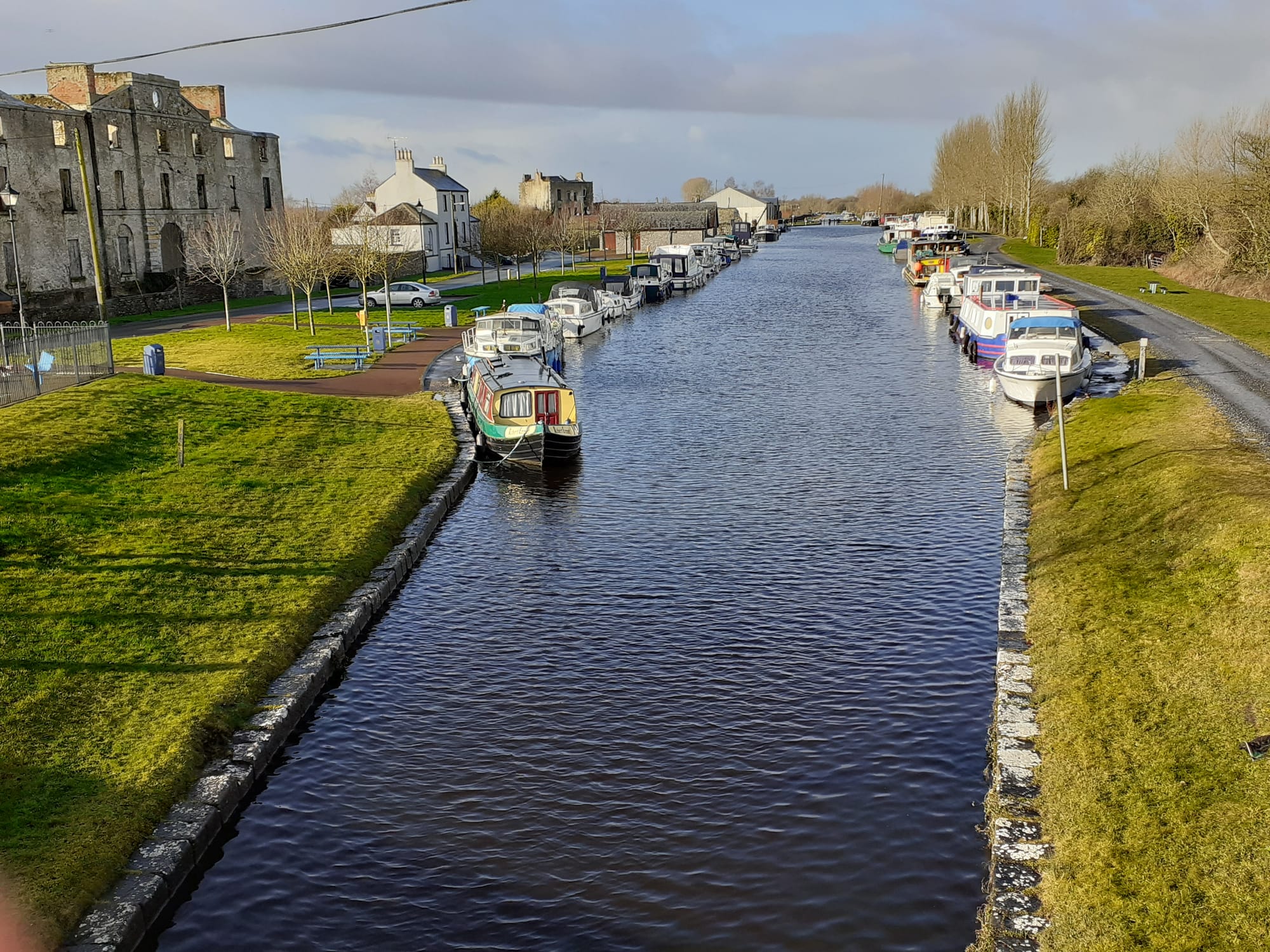 2020 03 01st Grand Canal Shannon Harbour  Griffith Bridge westward