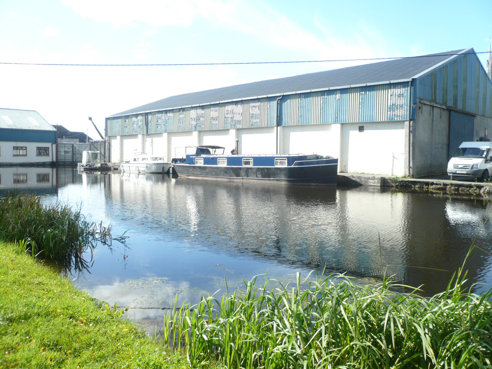 2017 09 30th Grand Canal Tullamore harbour warehouse
