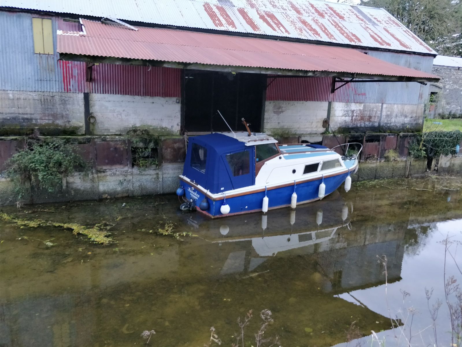 2017 10 22nd Grand Canal Belmont Lock 33 canal drained
