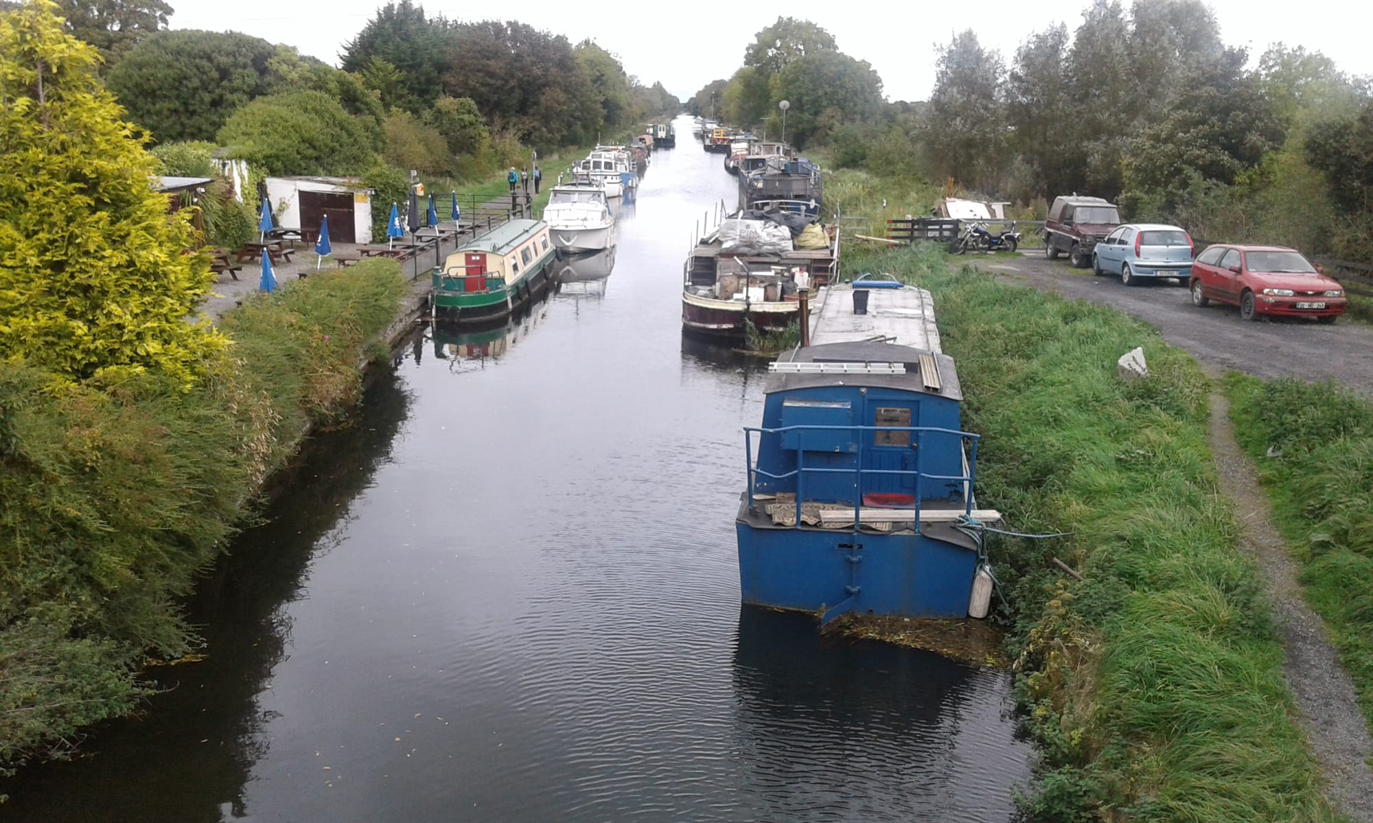 2017 10 Grand Canal Hazelhatch looking east to Dublin