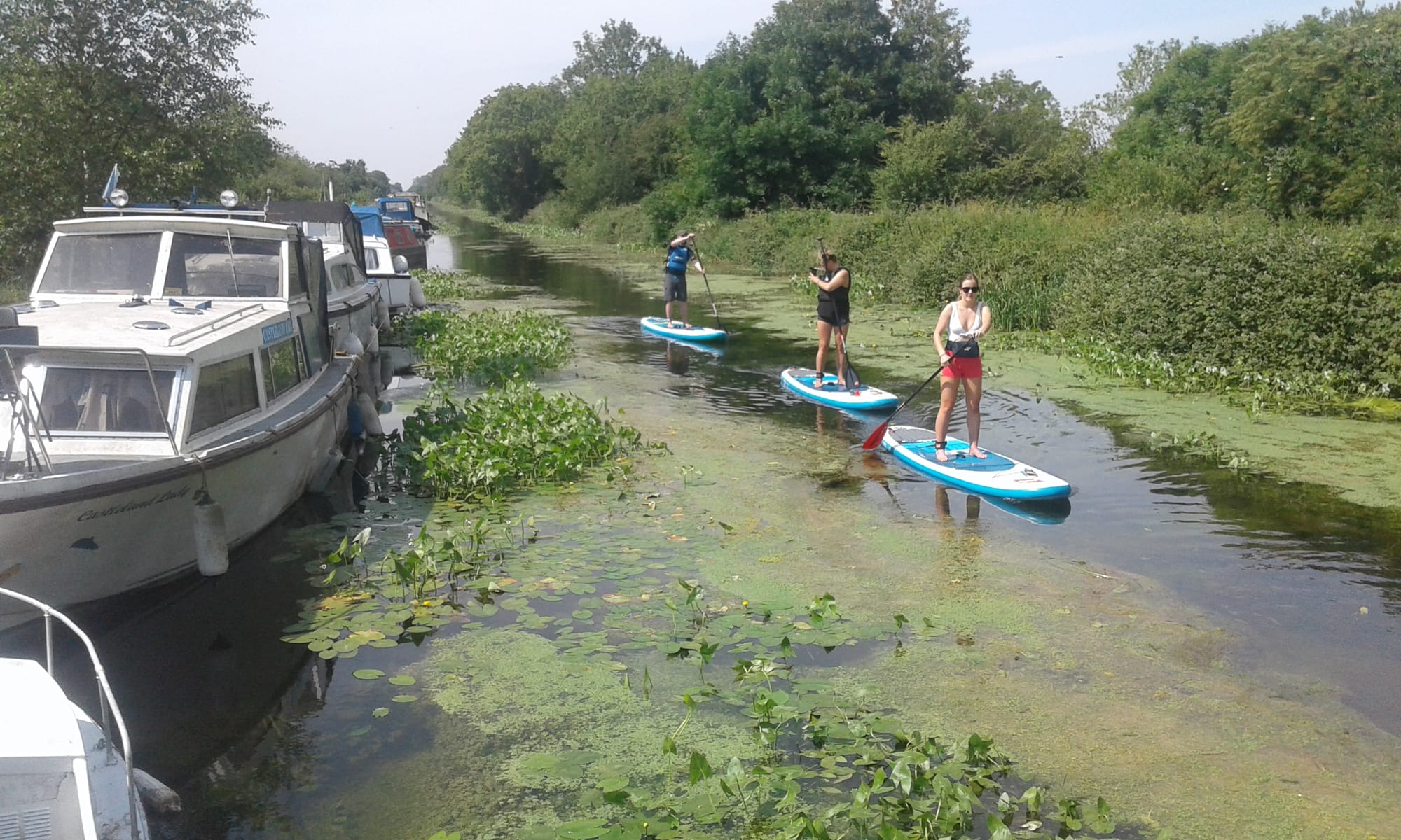 2018 06 30th Grand Canal Hazelhatch Stand Up Paddlers