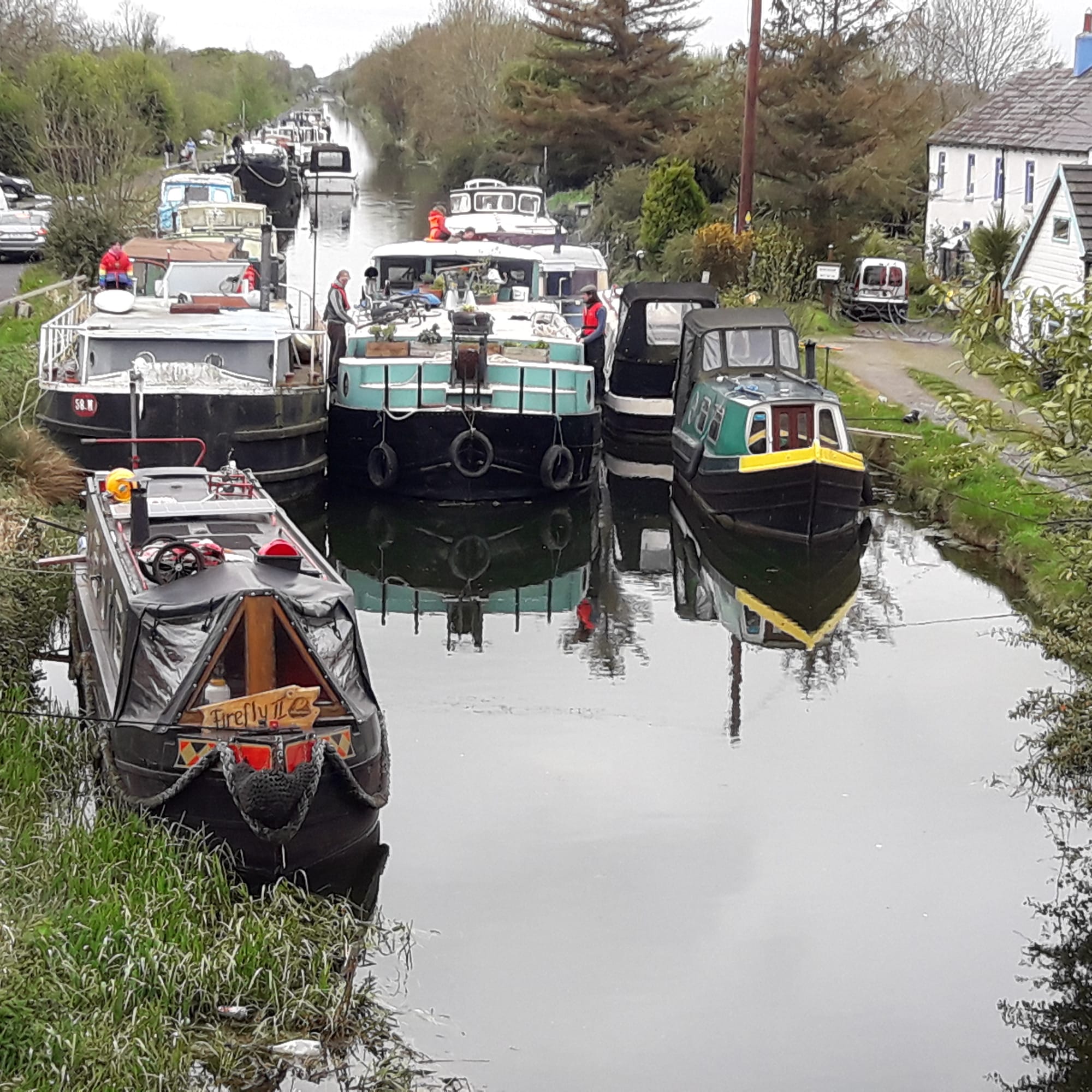 2019 07 Grand Canal Hazelhatch navigation blocked