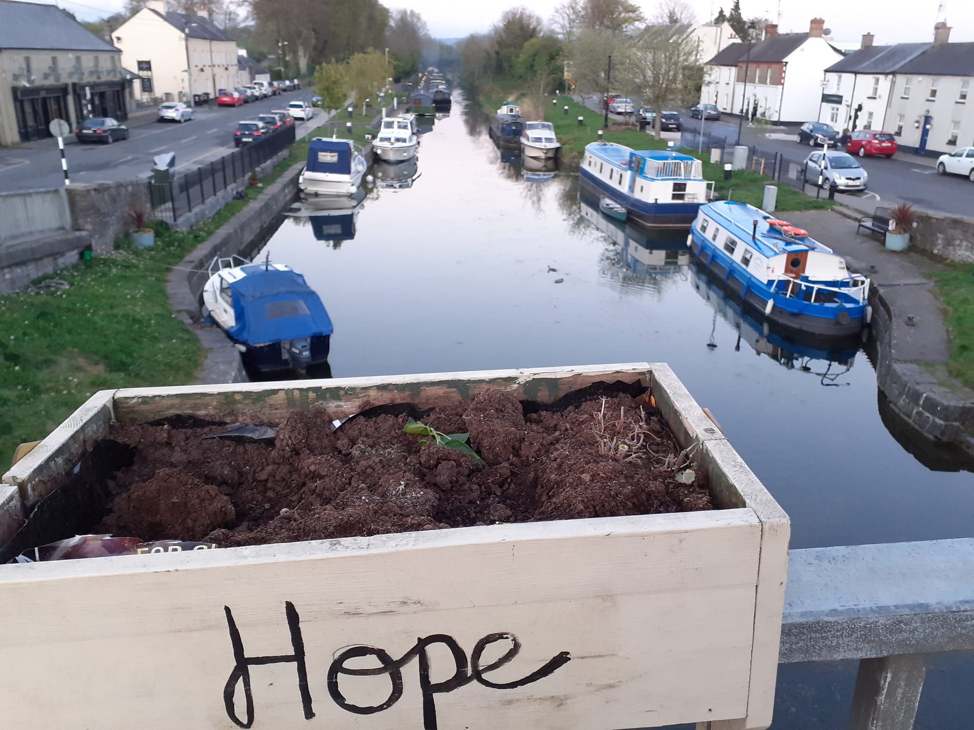 2021 06 Grand Canal Sallins Bridge of peace and hope