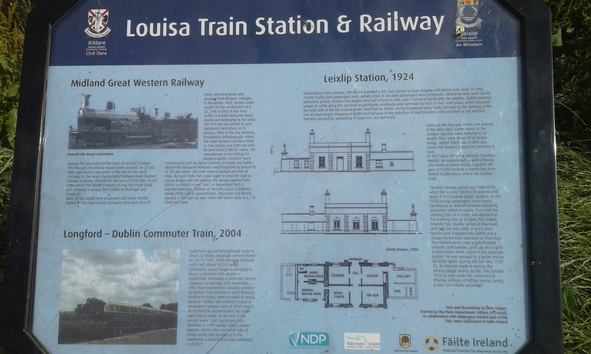 2018 06 15th Royal Canal Leixlip Louisa Bridge history