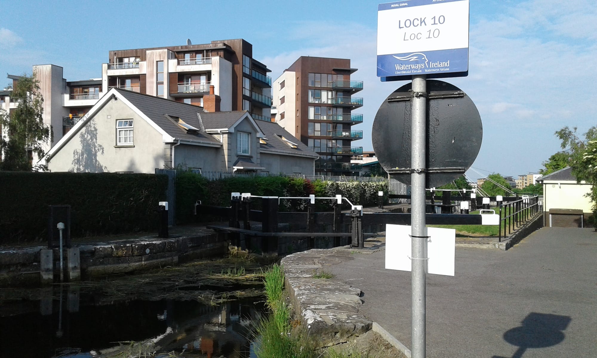 2018 07 Royal Canal Dublin Ashtown 10th Lock