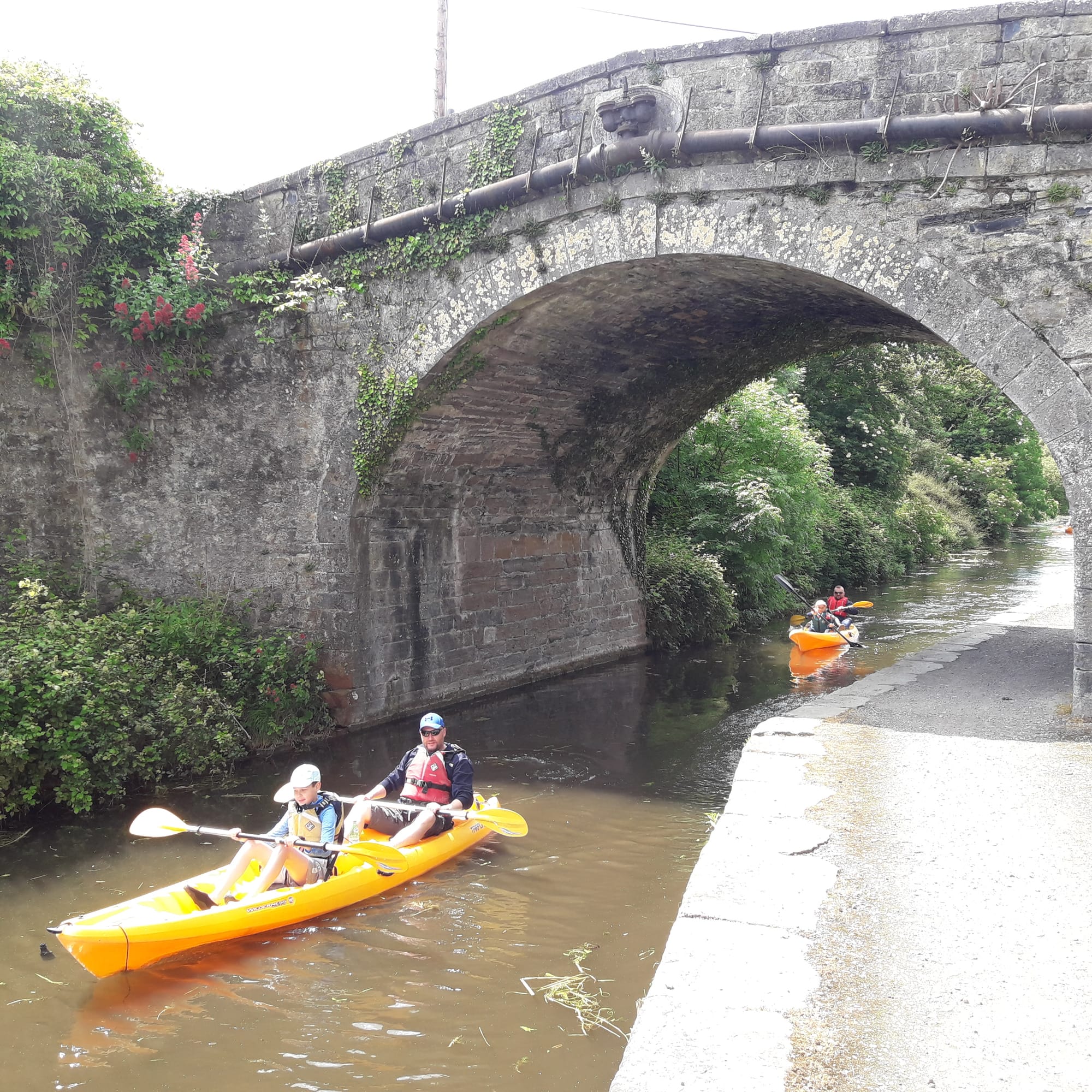 2019 06 02nd Royal Canal Confey paddlers