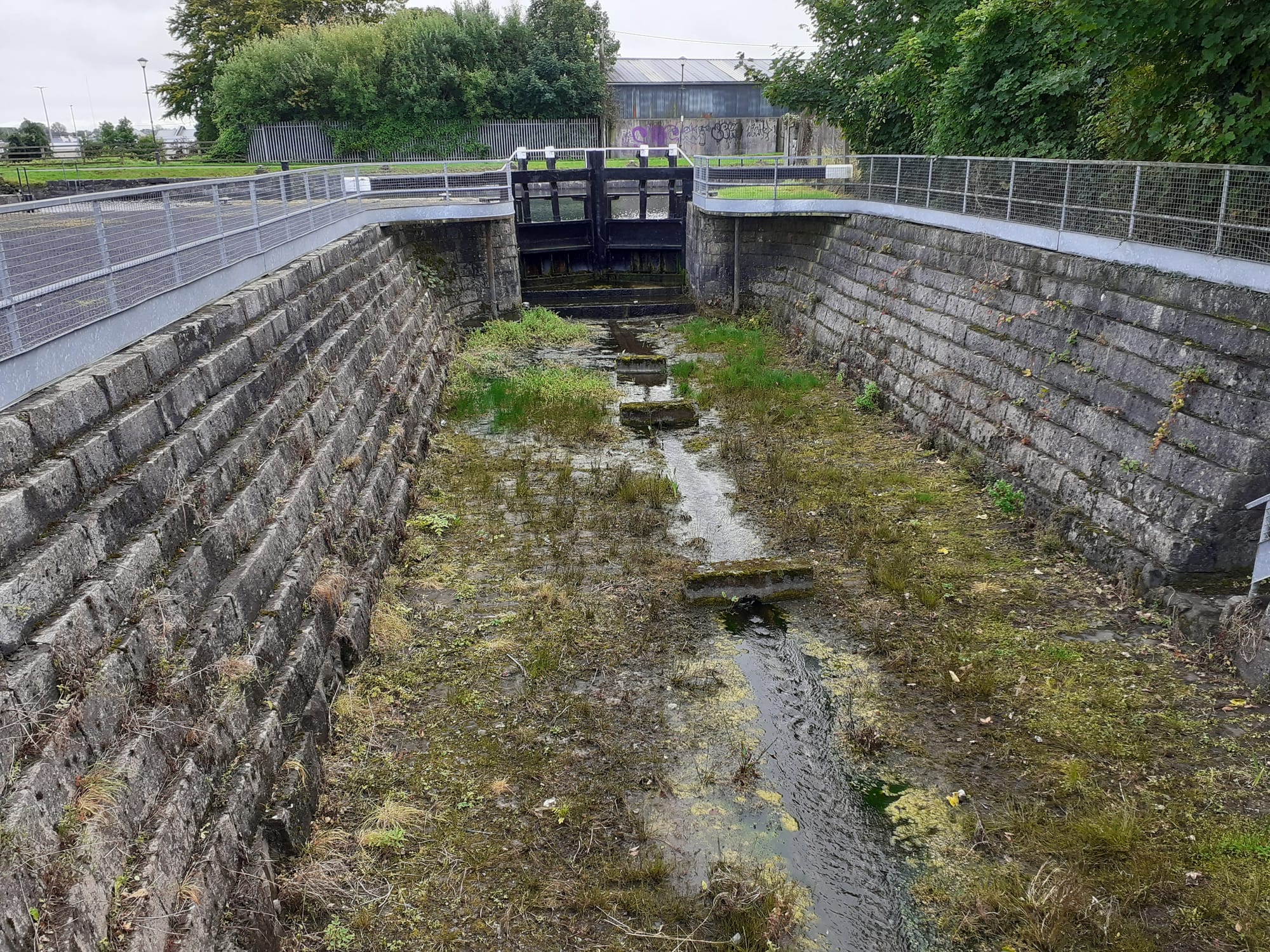 2020 09 11th Royal Canal Mullingar dry dock
