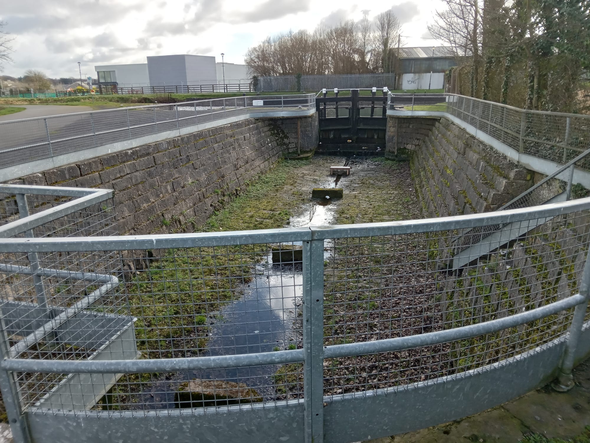 2020 09 11th Royal Canal Mullingar, dry dock