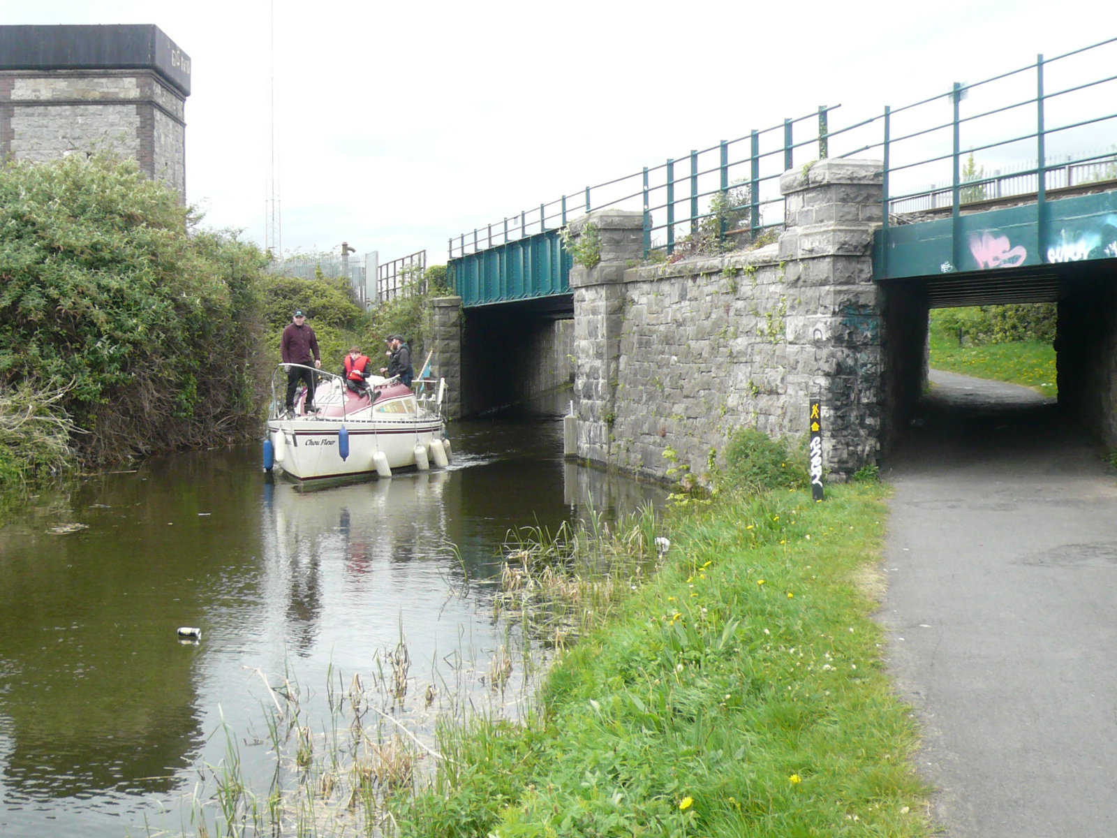 2017 04 29th Royal Canal Dublin Lock 7,  IWAI rally into Dublin